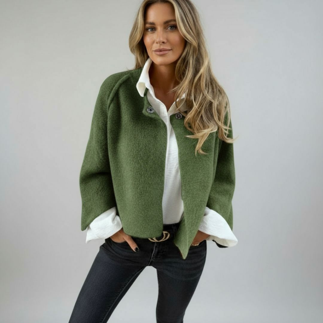 Elise | Short jacket with chic flared sleeves