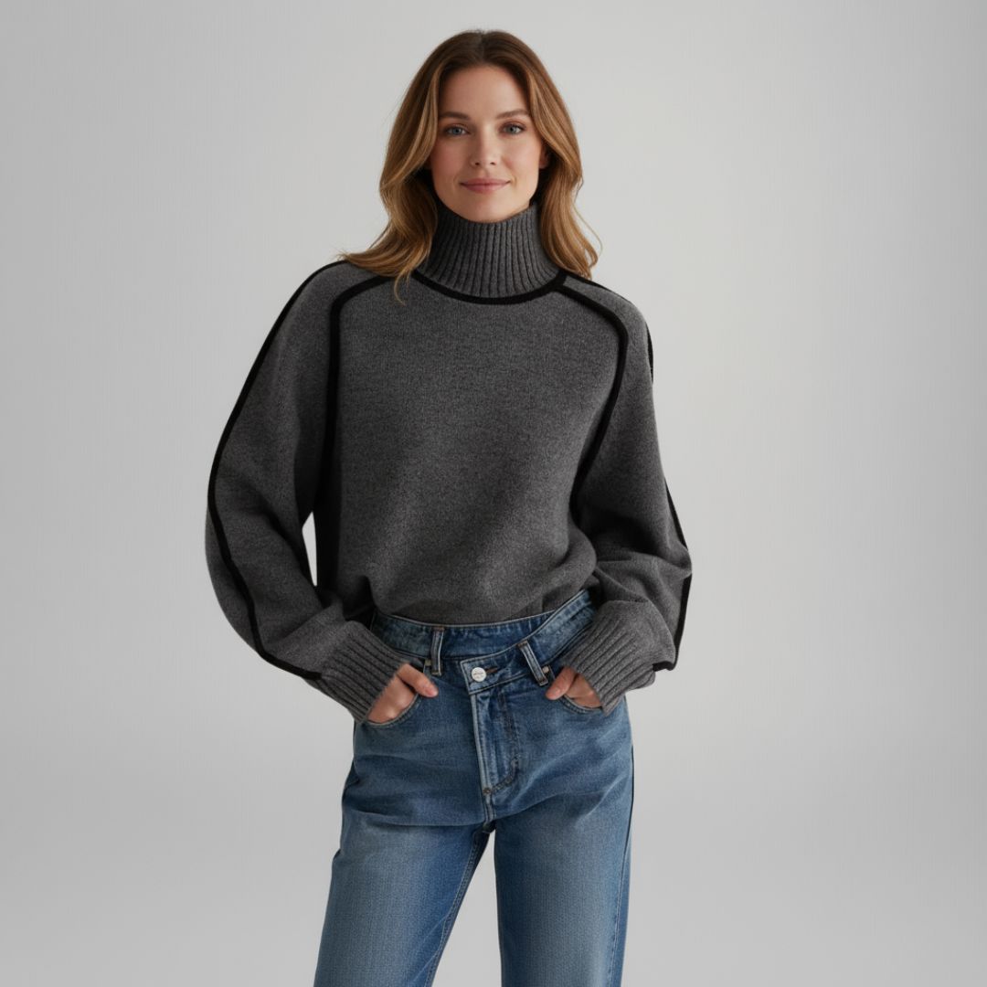 Eloise - Contrast Sweater