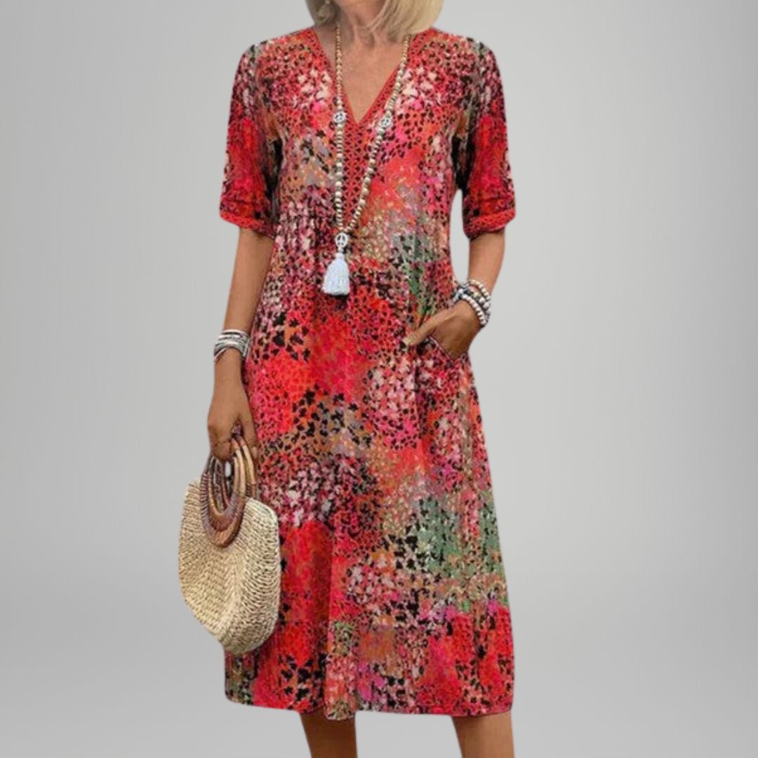 Isolde | Stylish Midi Dress