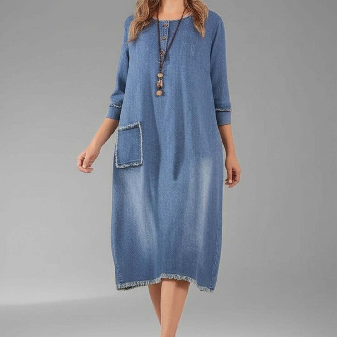 Jacky | Longsleeve Denim Dress