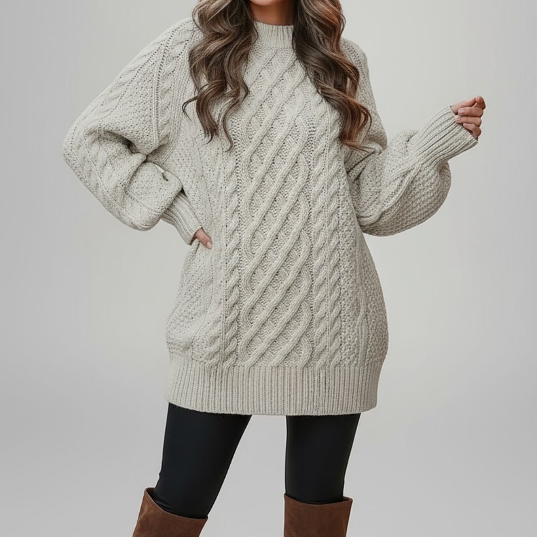 Joelle - Long Sleeve Knitted Sweater
