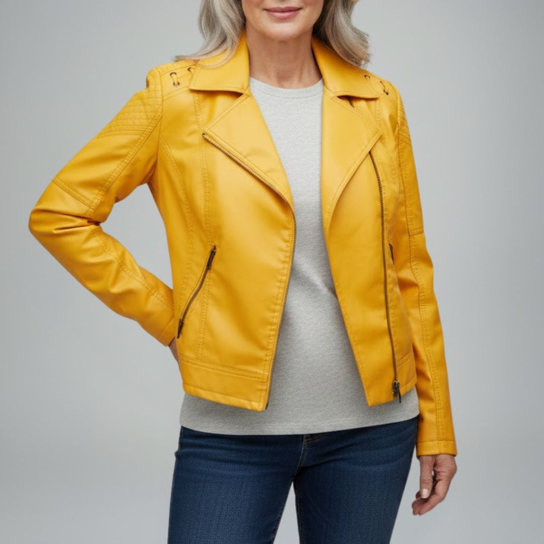 Lorrie | Faux Leather Jacket