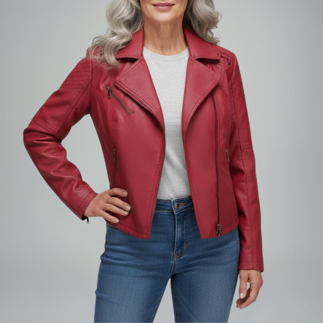Lorrie | Faux Leather Jacket