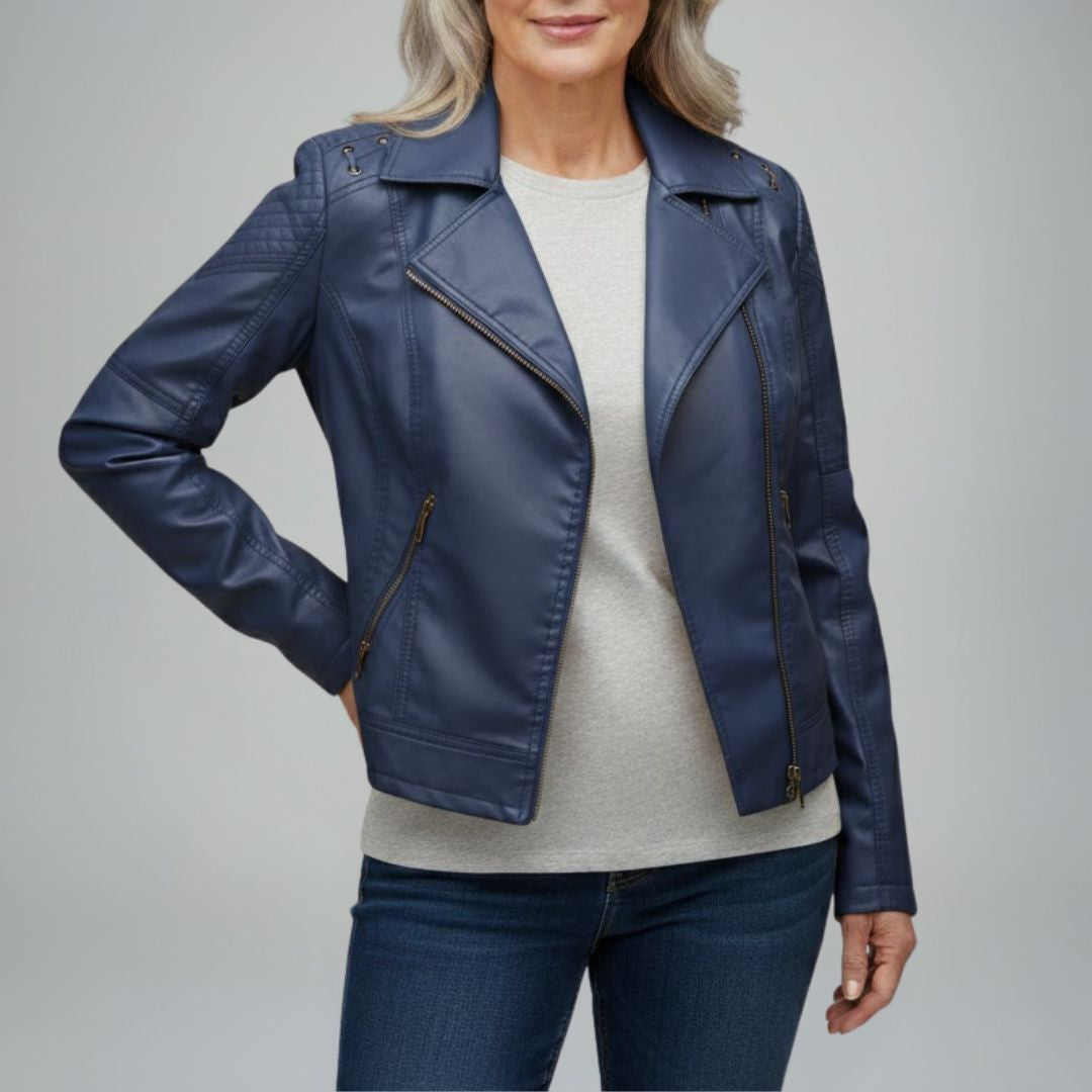 Lorrie | Faux Leather Jacket