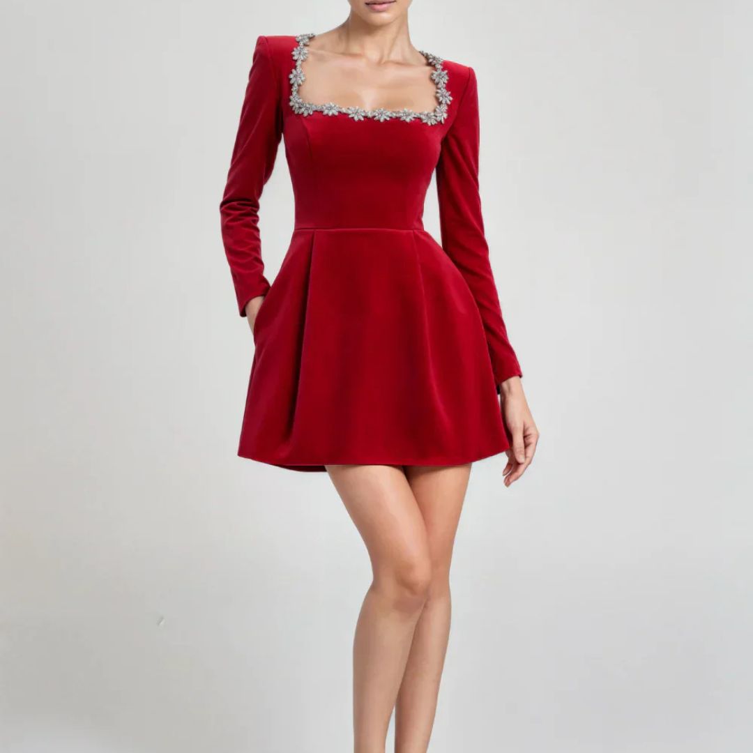 Willow | Velvet Mini Dress