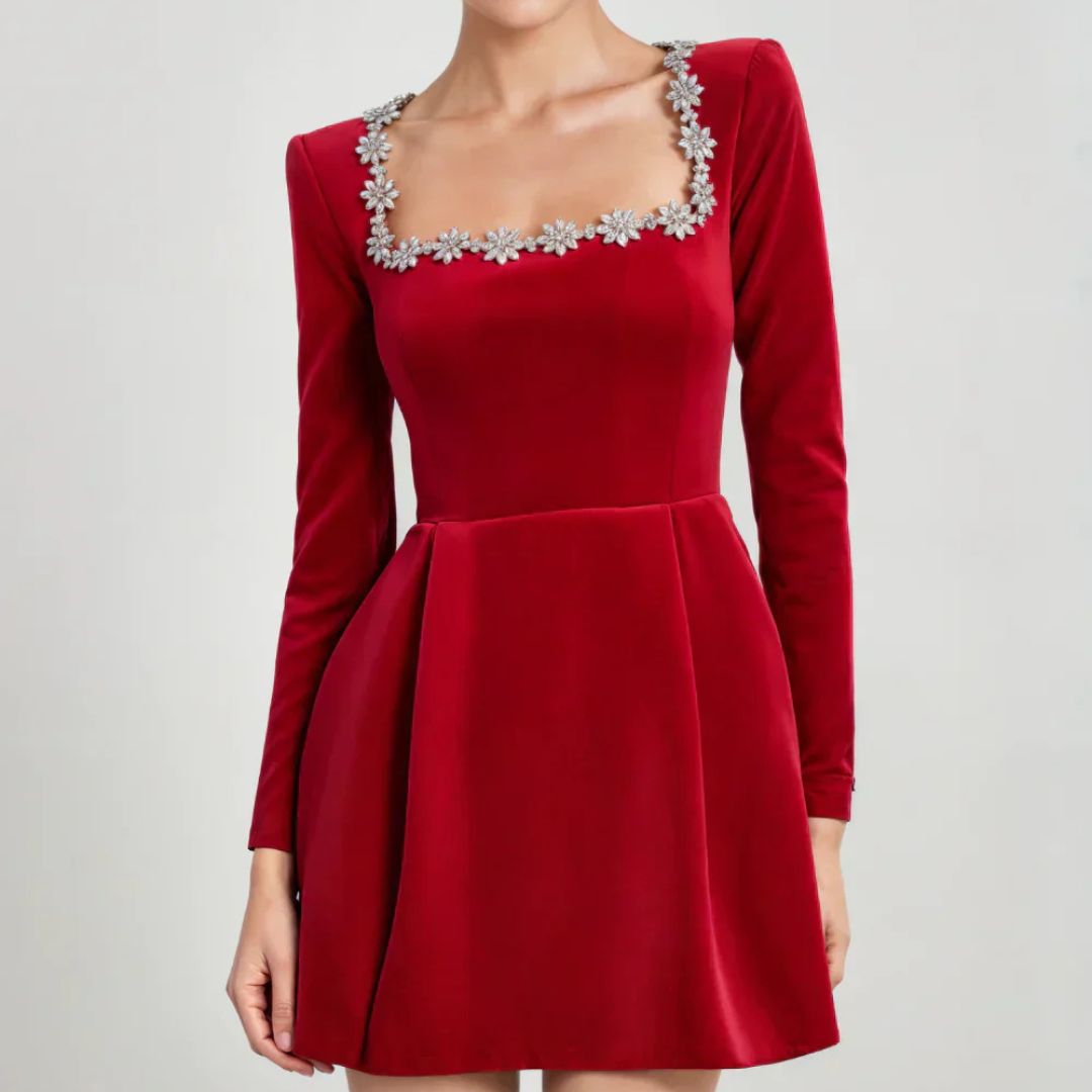 Willow | Velvet Mini Dress