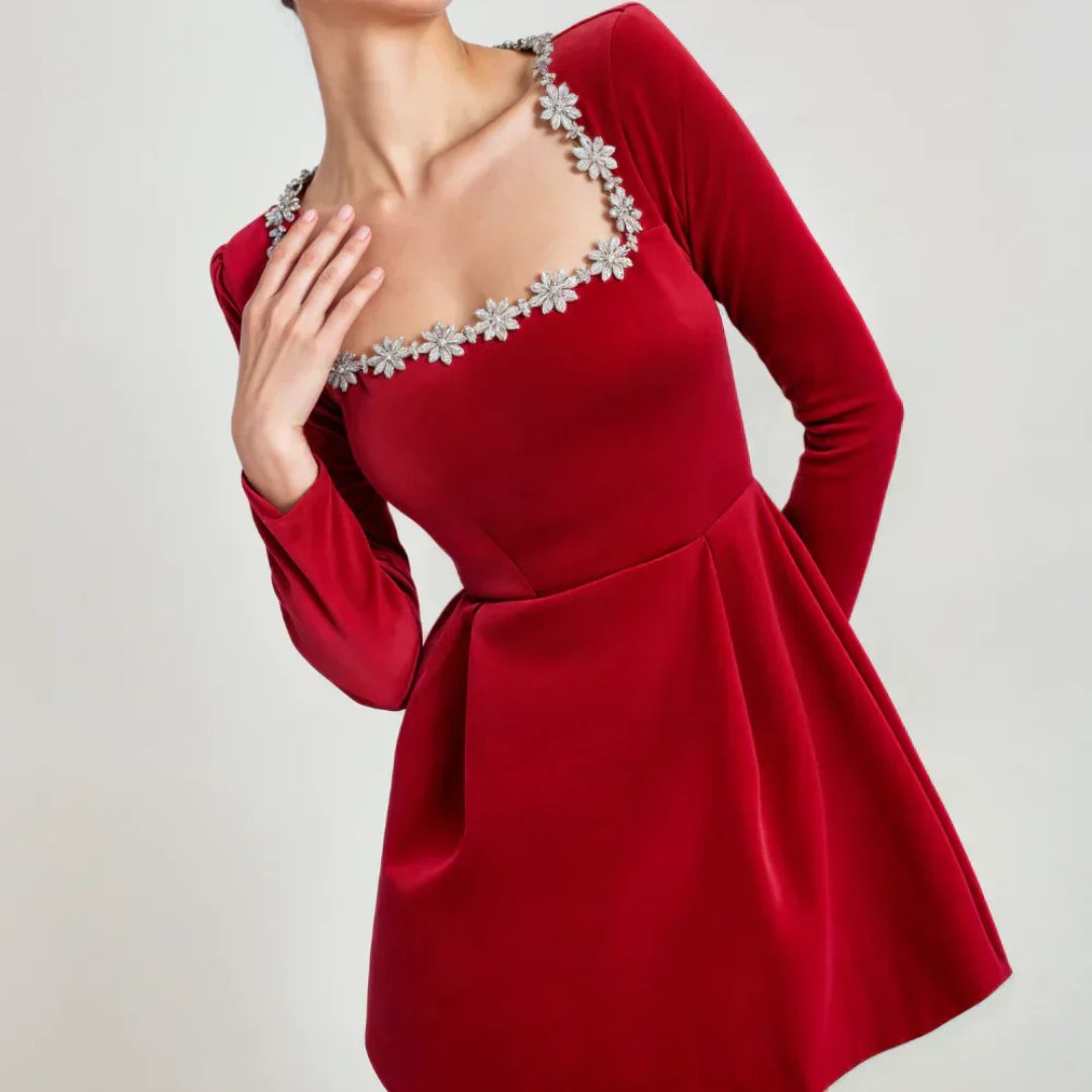 Willow | Velvet Mini Dress