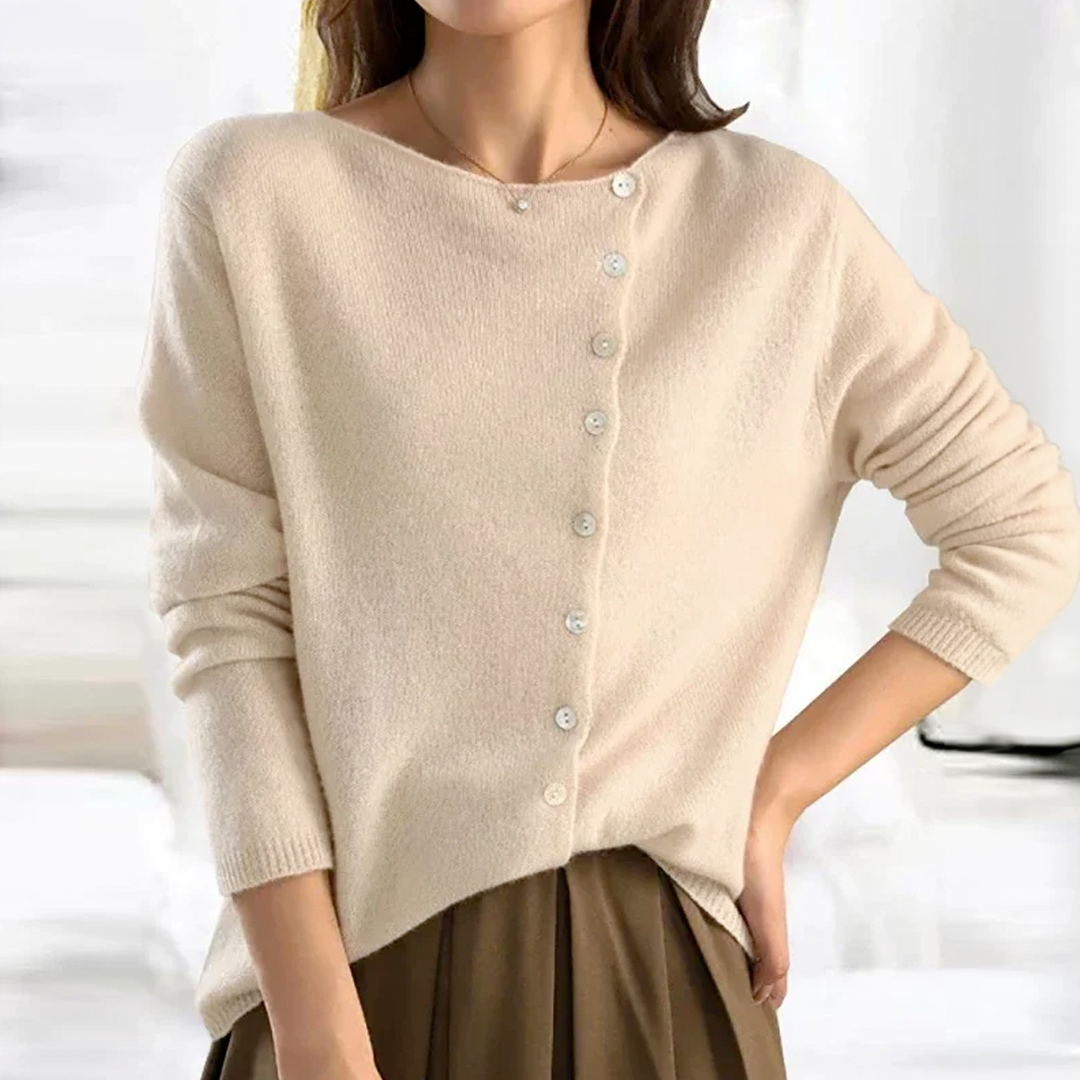 Monica | Elegant Button-Up Cardigan