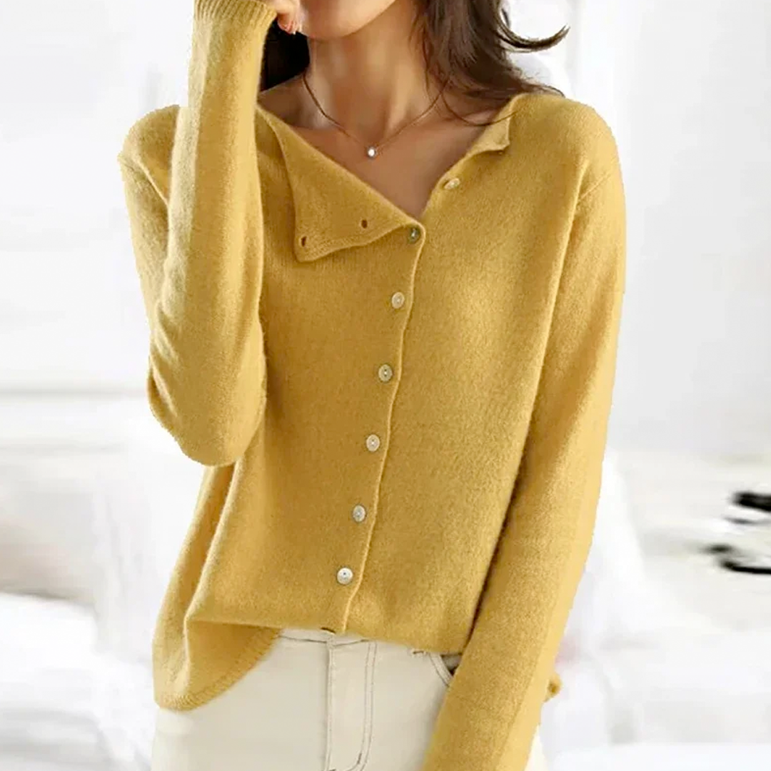 Monica | Elegant Button-Up Cardigan
