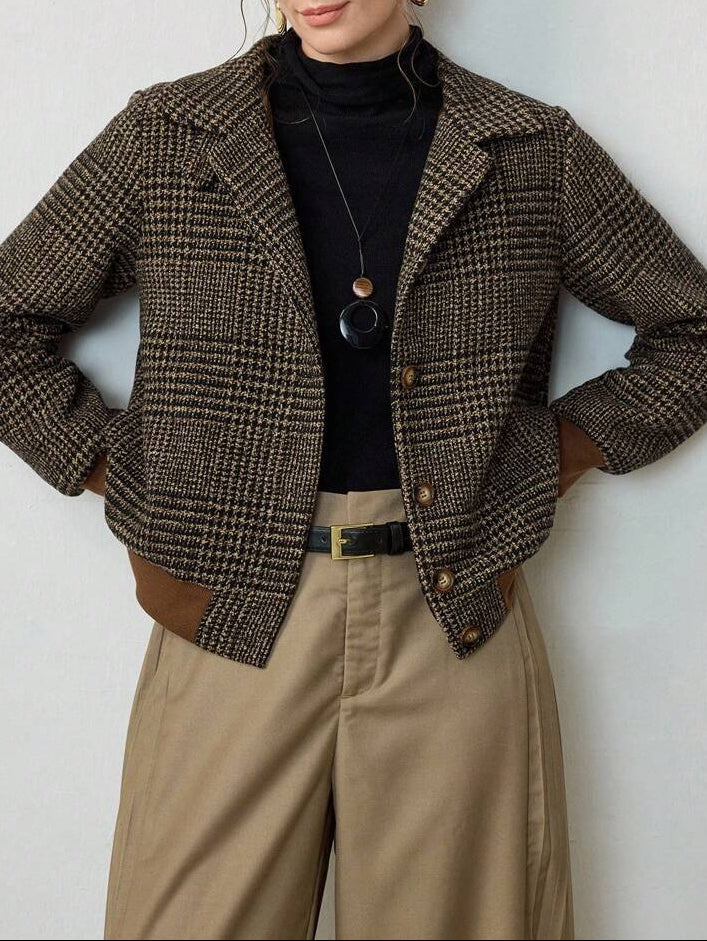 Blythe | Cropped Tweed Jacket